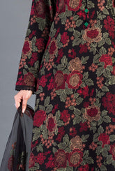 KP199-Bareeze -Embroidered 3pc lawn dress with embroidered chiffon dupatta
